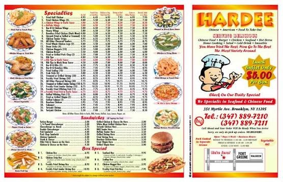 Hardee's Menu