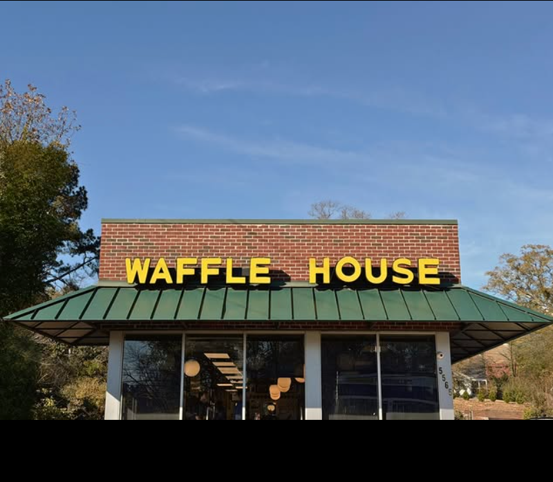 Authentic Waffle House Menu Board